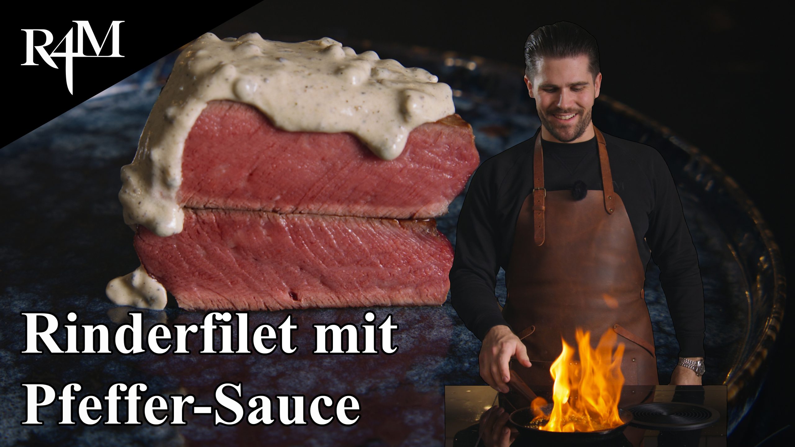 Mehr über den Artikel erfahren Rinderfilet Whiskey-Pfeffersauce